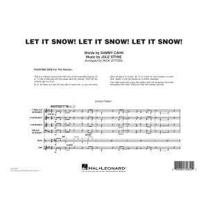 Let It Snow! Let It Snow! Let It Snow! - Conductor Score (Full Score)